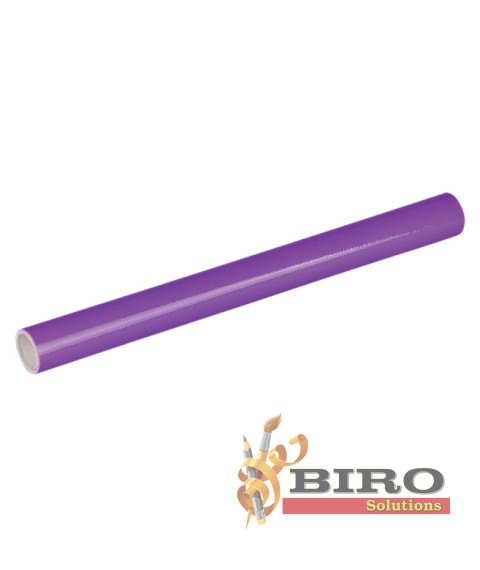 Copertă ZIBI pentru cărți, rulou (33cm x1,5m), violet 